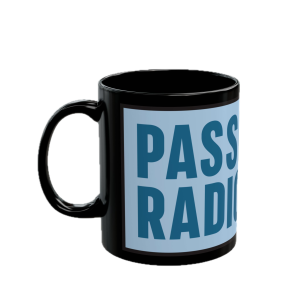Black Passenger Radio Logo Mug