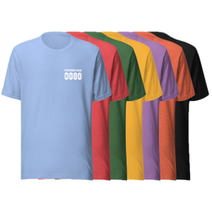 Colorful Passenger Icon T-shirt